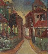 Georges Jansoone Street view oil painting